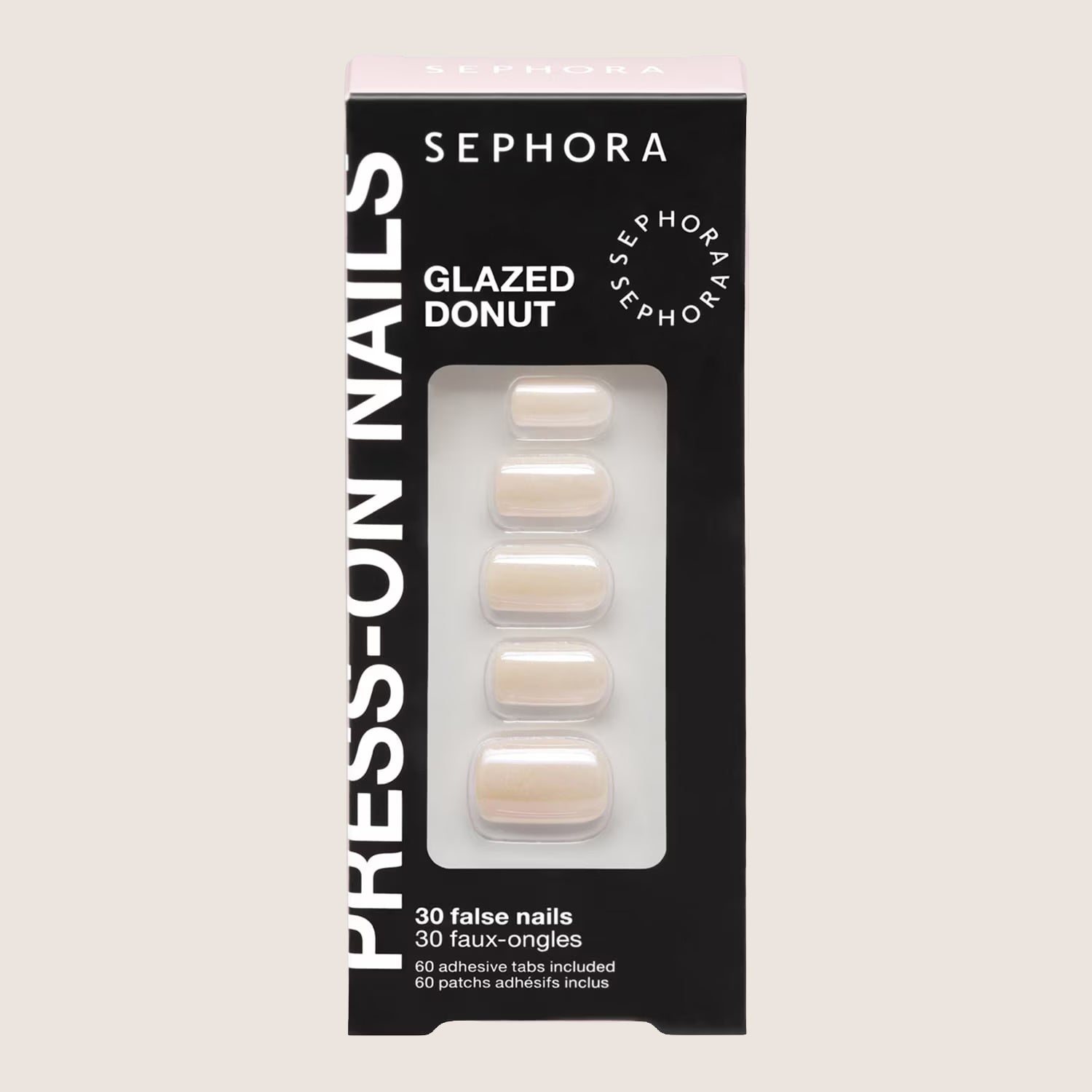 Sephora Collection Press-On Nails Glazed Glossy Gel-Effect Manicure