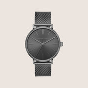 Michael Kors Men's Auden Gunmetal Dial Gunmetal Stainless Steel Bracelet Watch MK7151