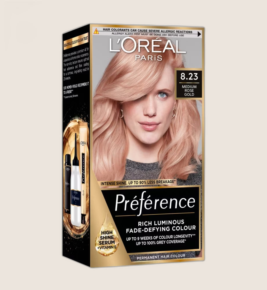 L'Oréal Paris Preference 8.23 Medium Rose Gold