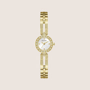 Guess Women's Cassidy Watch Crystal-Set White Dial GW1016L2