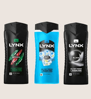 Lynx XXL Shower Gel Collection Black, Africa & Ice Chill 3 x 500ml