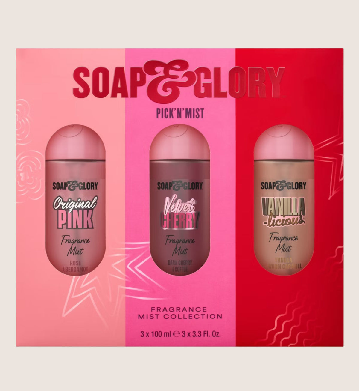 Soap & Glory Pick ‘n’ Mist Trio Fragrance Gift Set For Her