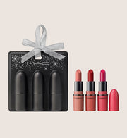MAC Satin Soiree Mini Lip Trio Beauty Gift Set For Her