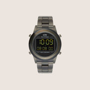 Daniel Wellington Retro Digital Grey Digital Display Date Alarm 42mm Watch DW00100765