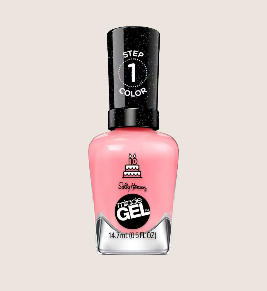 Sally Hansen Miracle Gel Nail Polish, Pink An Outfit, 14.7ml
