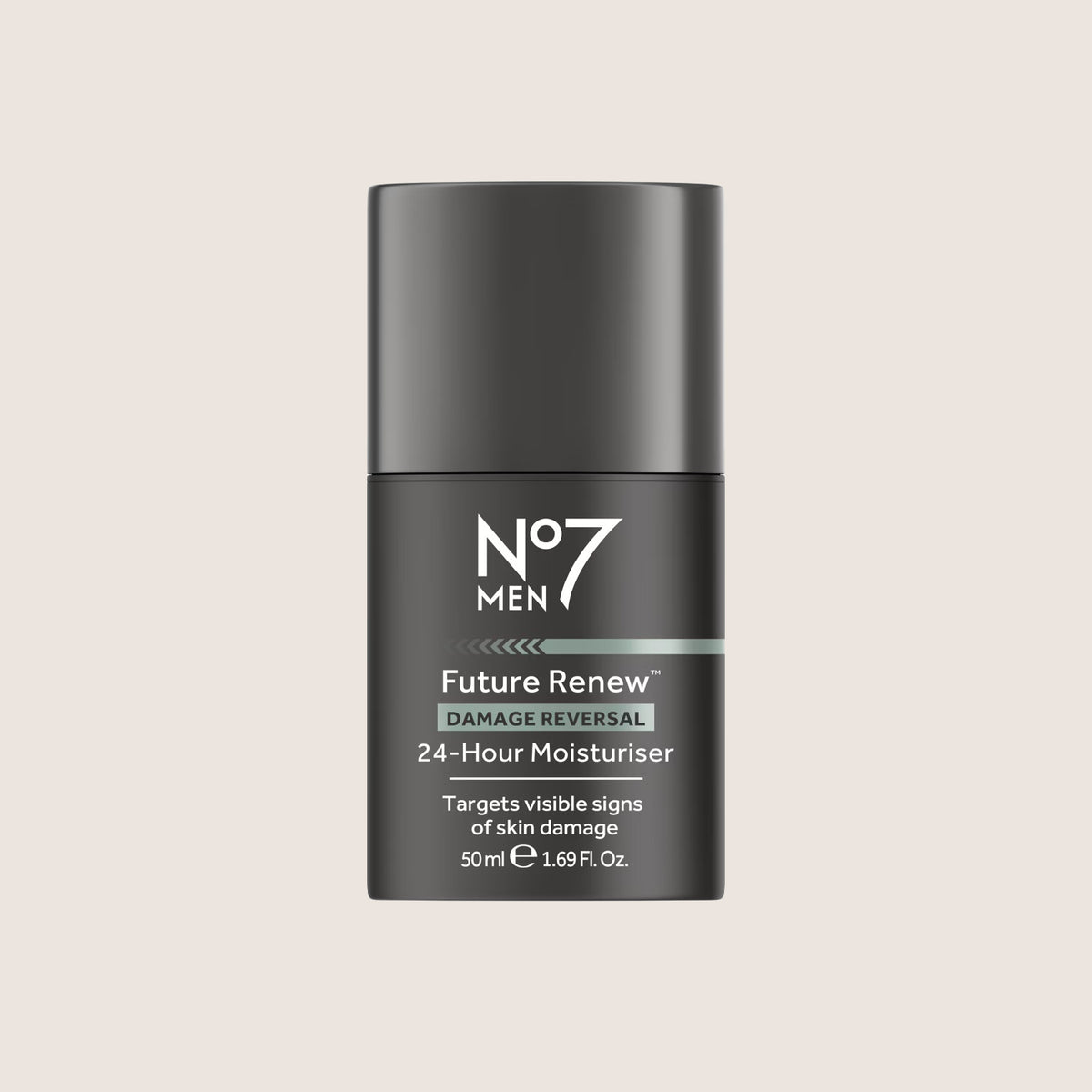 No7 Men Future Renew 24 Hour Face Moisturiser with Peptide Technology 50ml