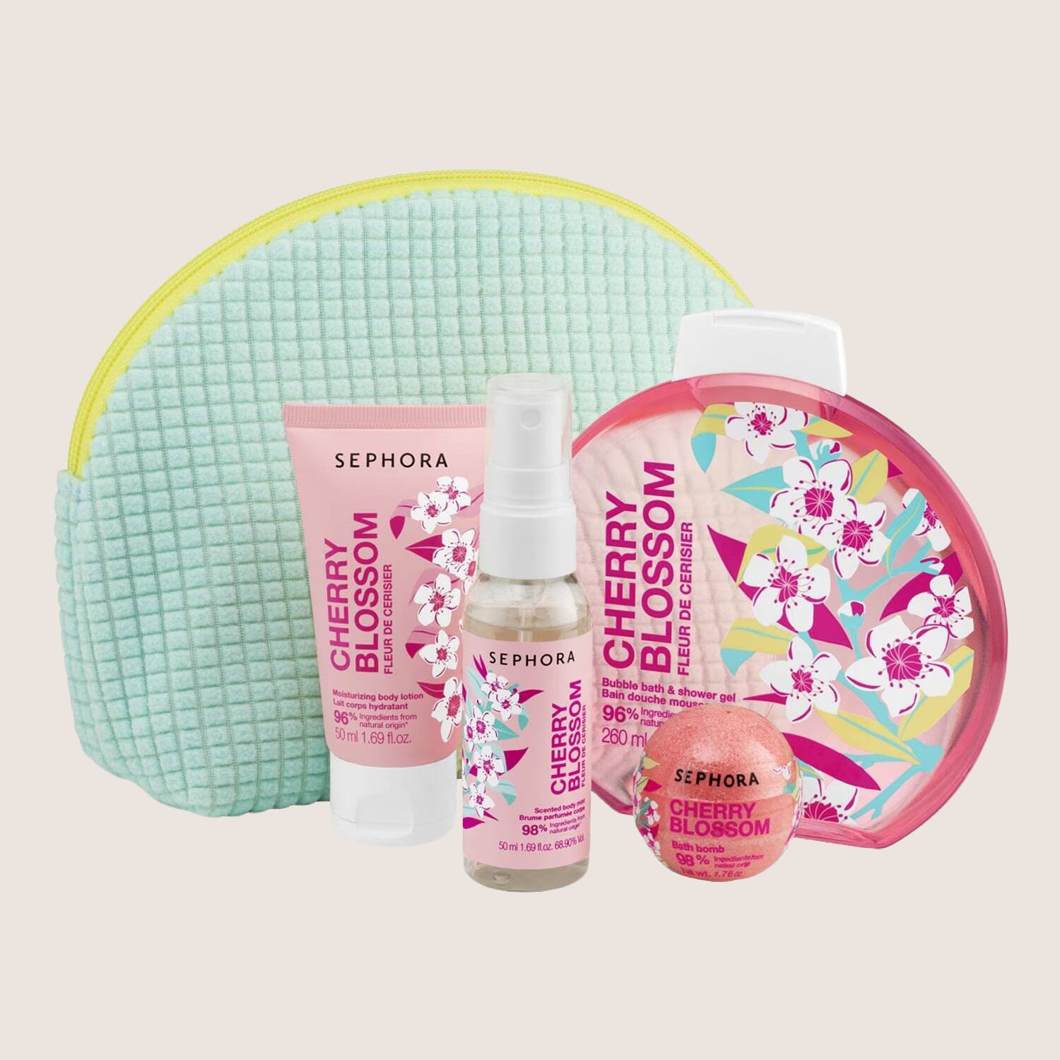 Sephora Collection Cherry Blossom Body Care Set Premium Care