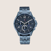 Tommy Hilfiger Women's Harper Blue Multi-Dial Blue Steel Bracelet 1782227