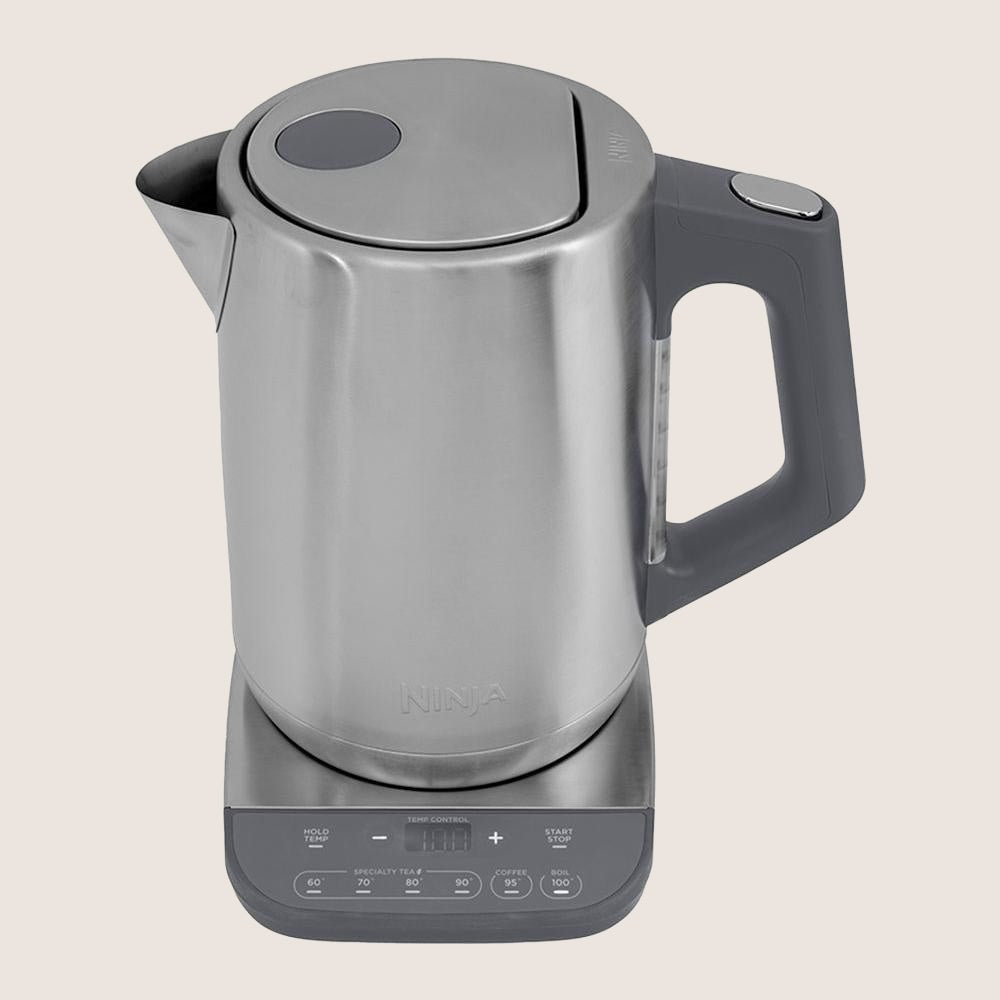 NINJA Perfect Temperature KT201UK Jug Kettle with 6 Temperature Presets 1.7L - Stainless Steel