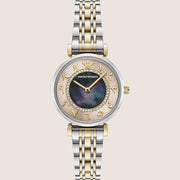 Emporio Armani Two-Tone Bracelet & Dial Ladies Watch AR11719