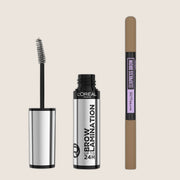 L'Oréal Paris Infallible Brow Lamination & Maybelline Express Brow Duo Dark Blonde