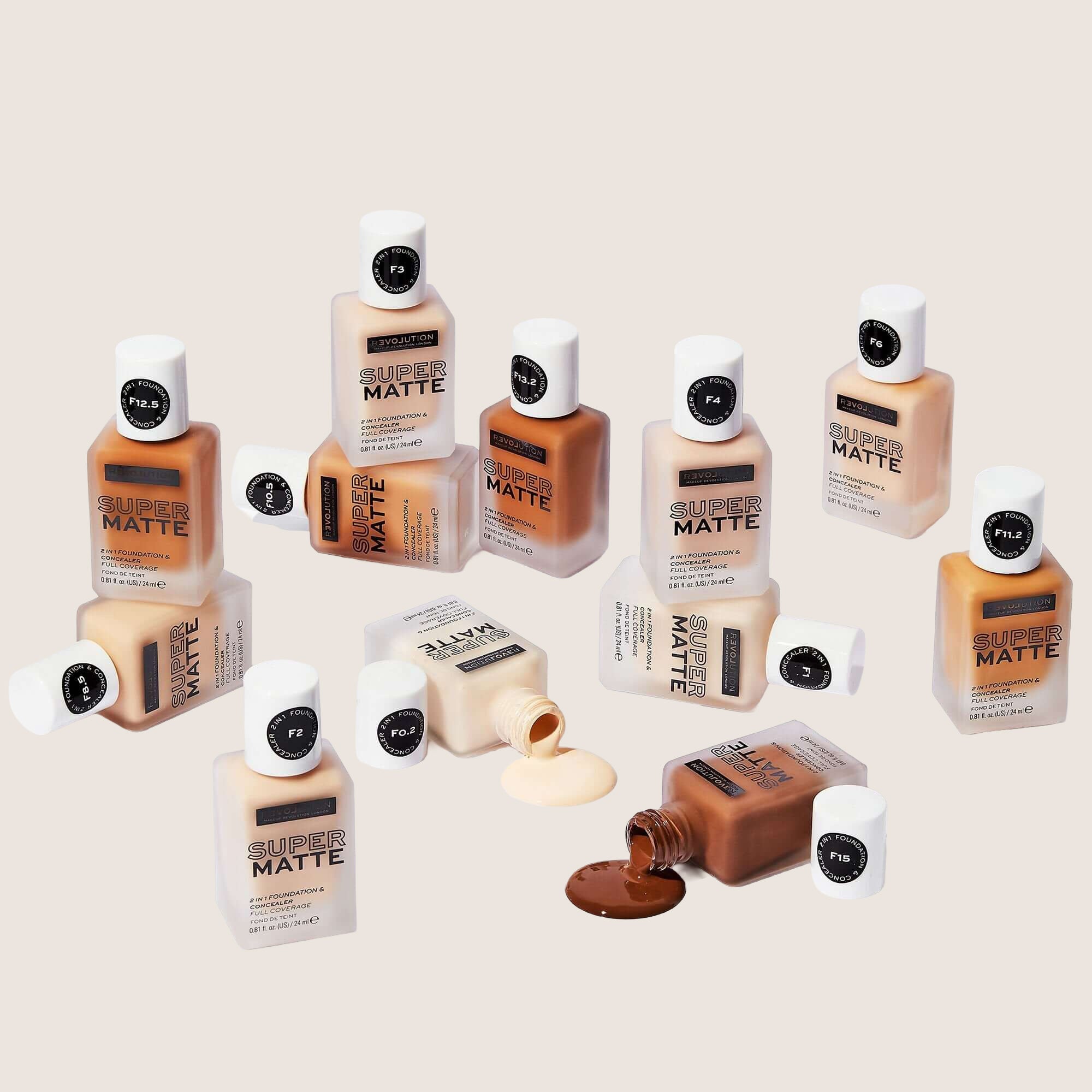 Relove Supermatte Foundation Flawless Base