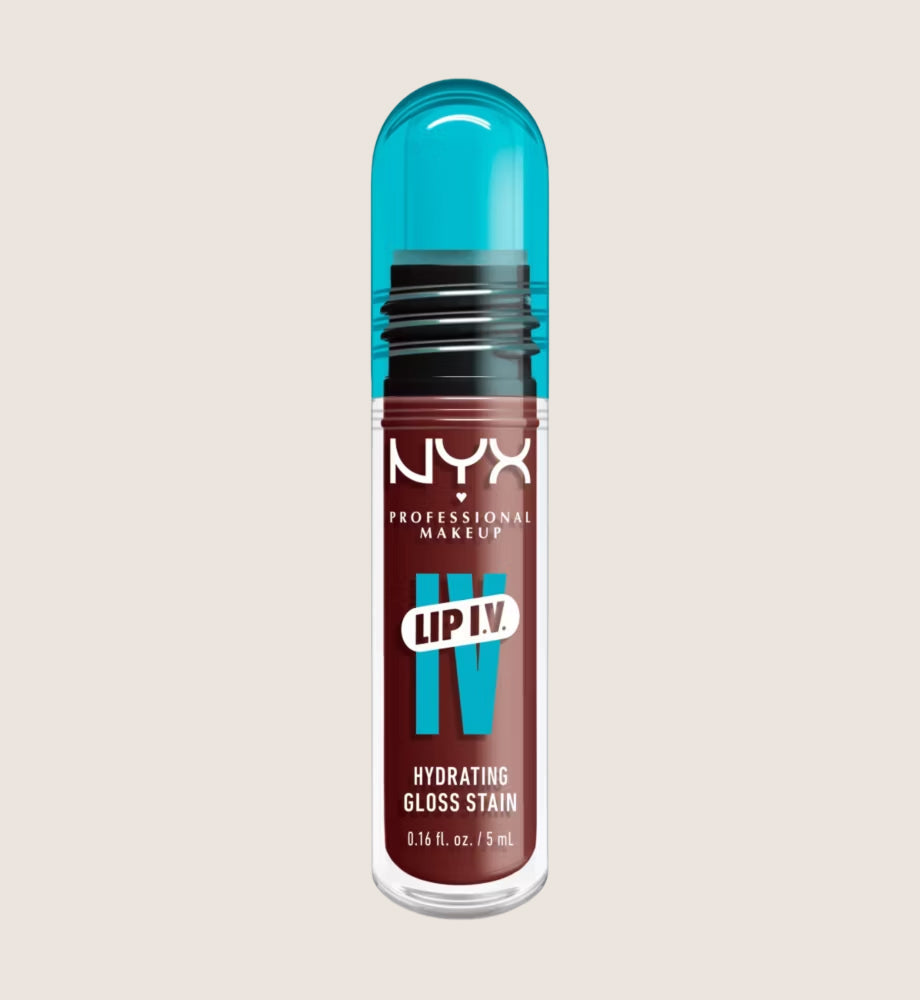 NYX Professional Makeup Lip IV Hydrating Gloss Stain, Lip Gloss Hydrating Formula