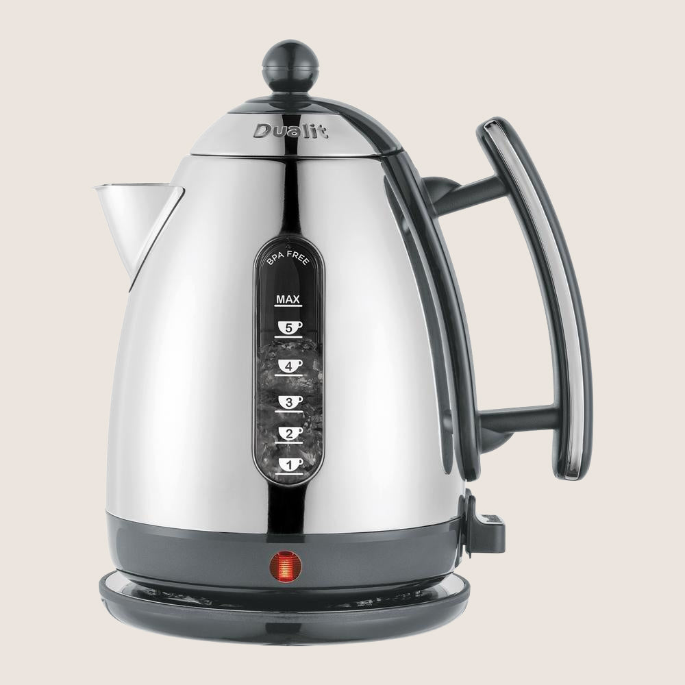 DUALIT Lite 72006 Jug Kettle with Interchangeable Side Panels 1.5L - Grey