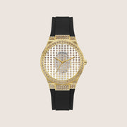 Guess Women's Radiance Watch Crystal-Set White Dial GW0482L1