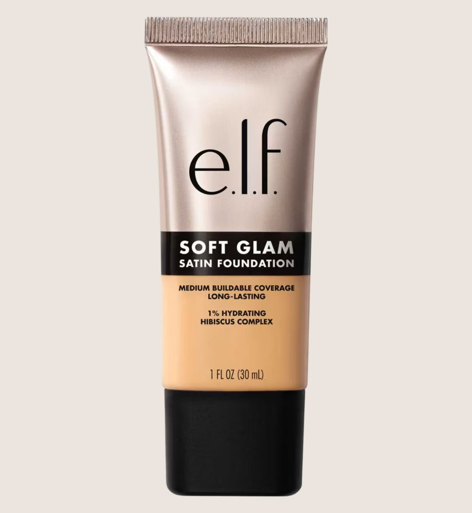 e.l.f. Soft Glam Satin Foundation Buildable Coverage