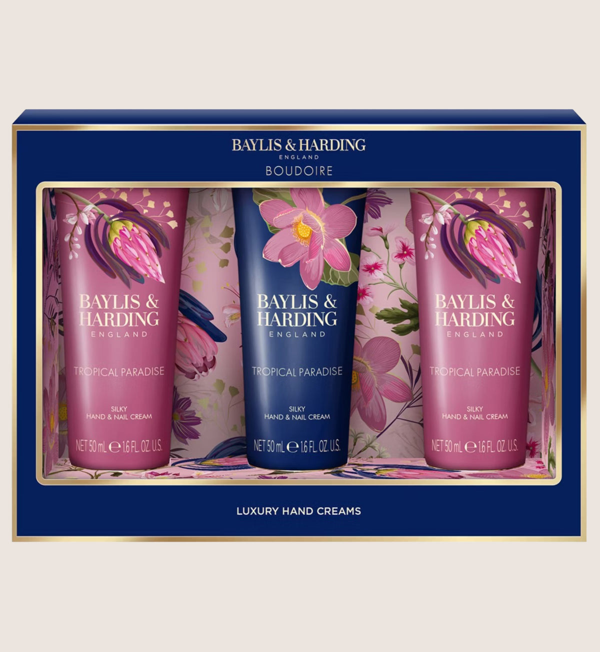 Baylis & Harding Boudoire Luxury Hand Treats Bath & Body Gift Set For Her