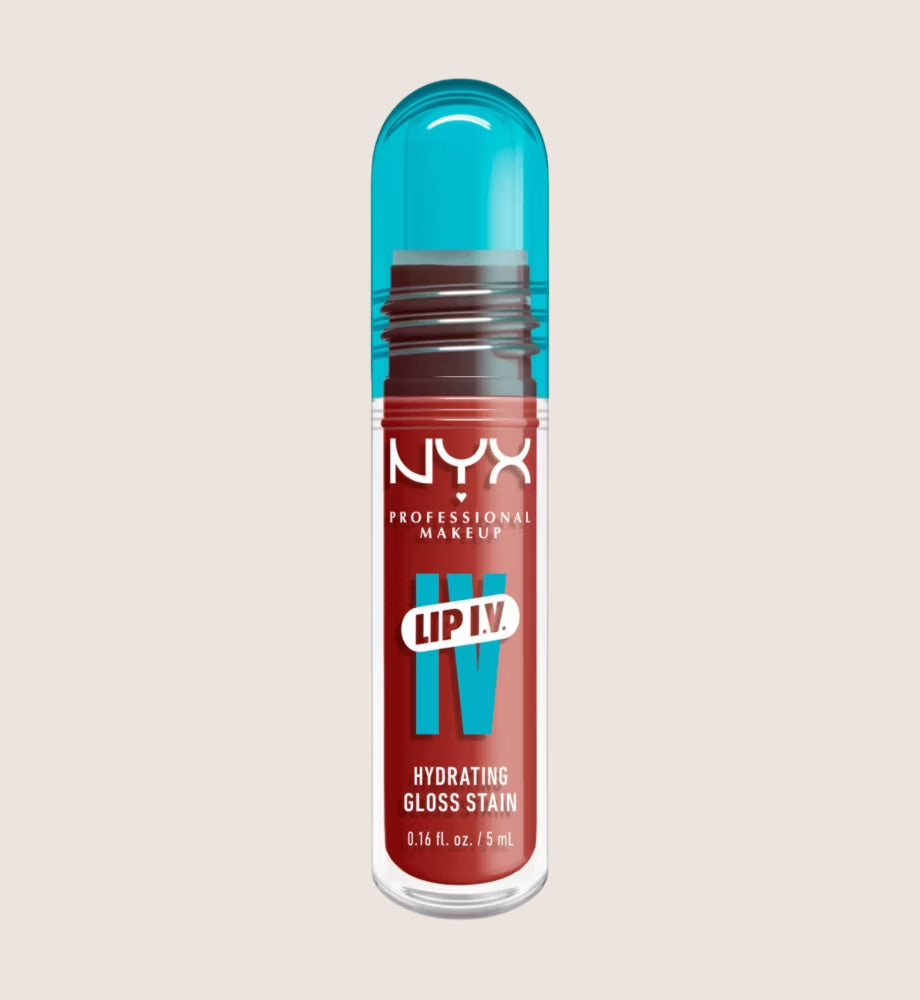 NYX Professional Makeup Lip IV Hydrating Gloss Stain, Lip Gloss Hydrating Formula