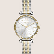 Fossil Tillie Two Tone Steel Bracelet Watch BQ3962