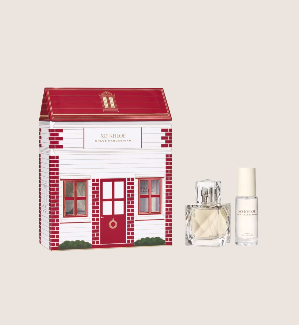 Khloe Kardashian XO Khloé Gift Set 100ml Eau De Parfum + 50ml Hair Mist Fragrance Gift Set For Her