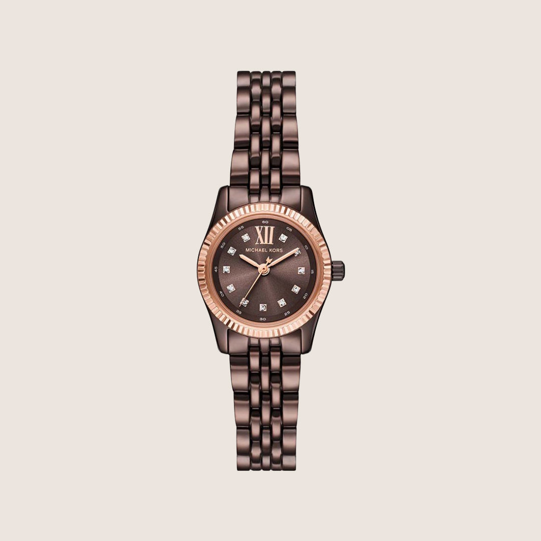 Michael Kors Women's Lexington Brown Dial Watch MK4844