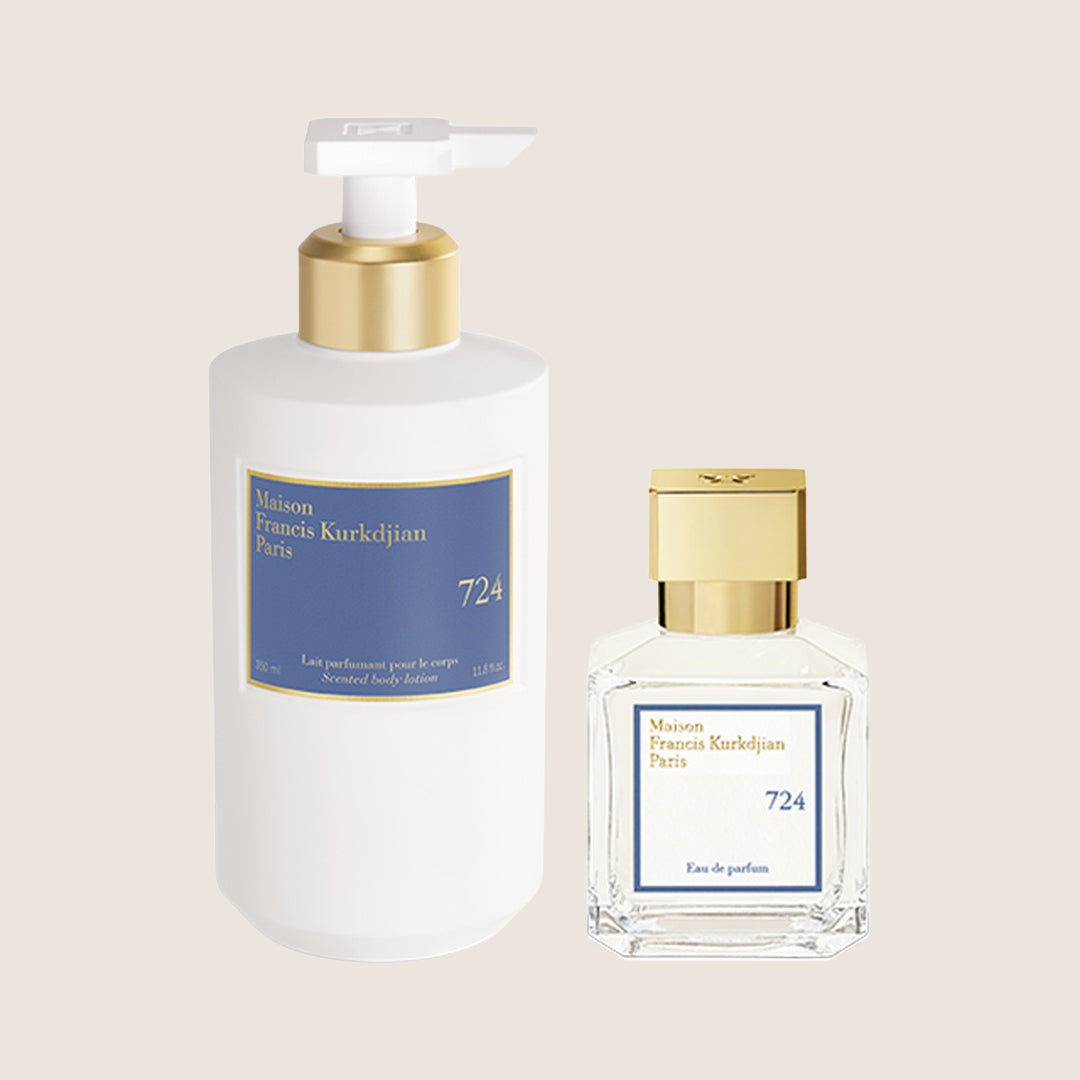 Maison Francis Kurkdjian Unisex 724 Scented Body Lotion and Eau de Parfum Jasmine Floral Duo Set