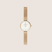 Daniel Wellington Women's Petite Mini Evergold Gold White Dial Watch DW00100745