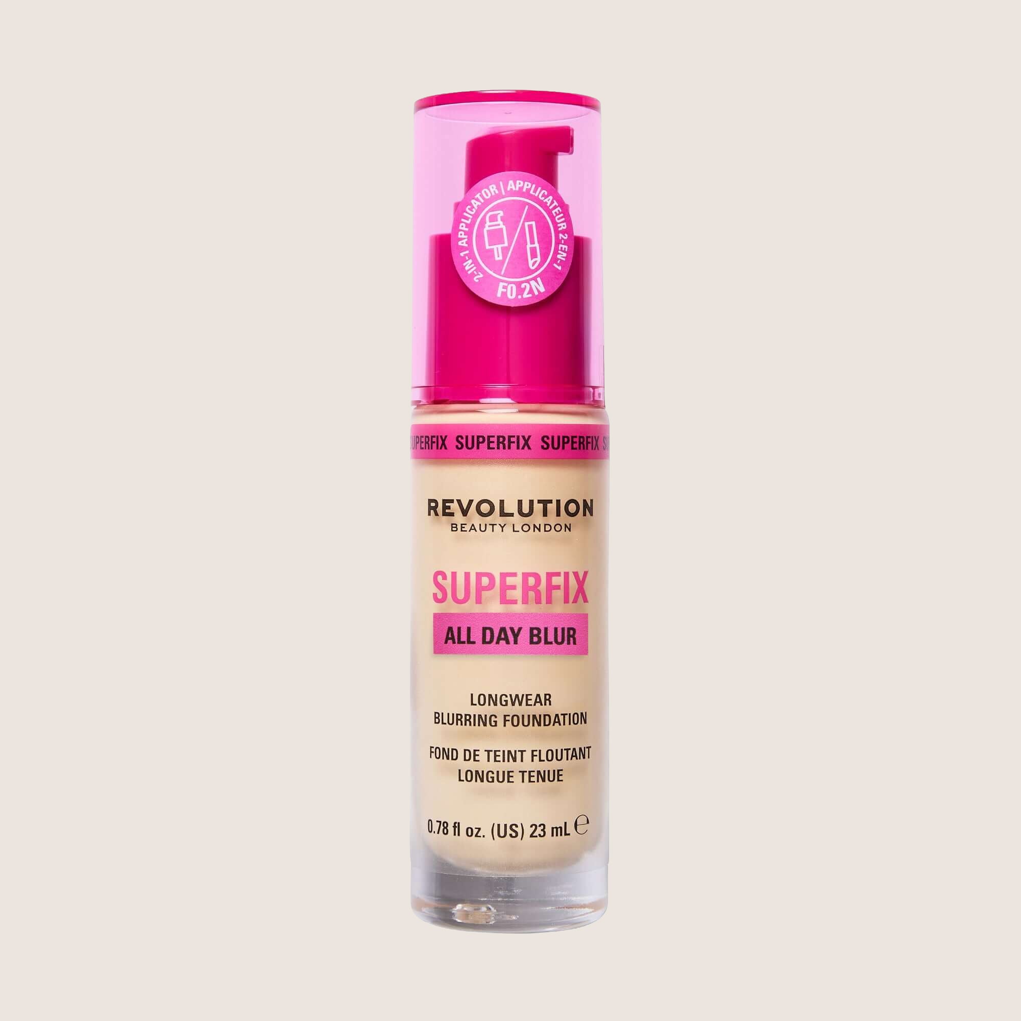 Revolution Superfix Blur Longwear Foundation Flawless Base