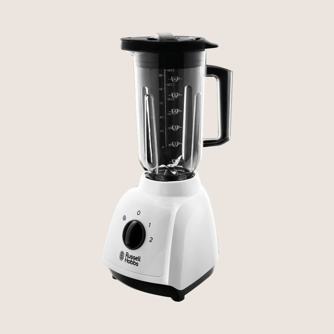 Russell Hobbs Food Collection 24610 Jug Blender 1.5L 2-Speed - White