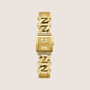Guess Women's Runaway Watch Crystal-Set Gold Dial GW0603L2