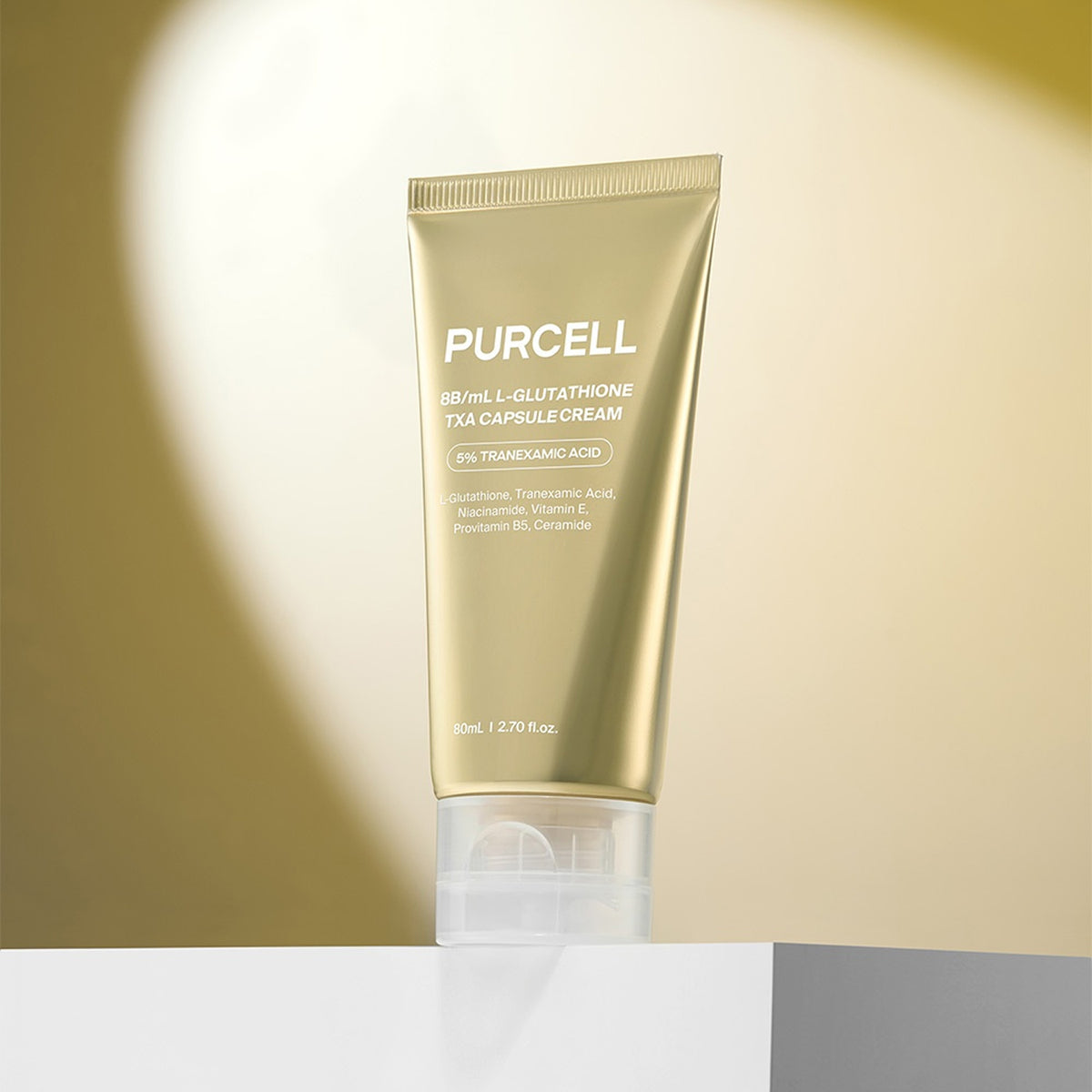 PURCELL 8B/mL L-Glutathione TXA Capsule Cream 80ml