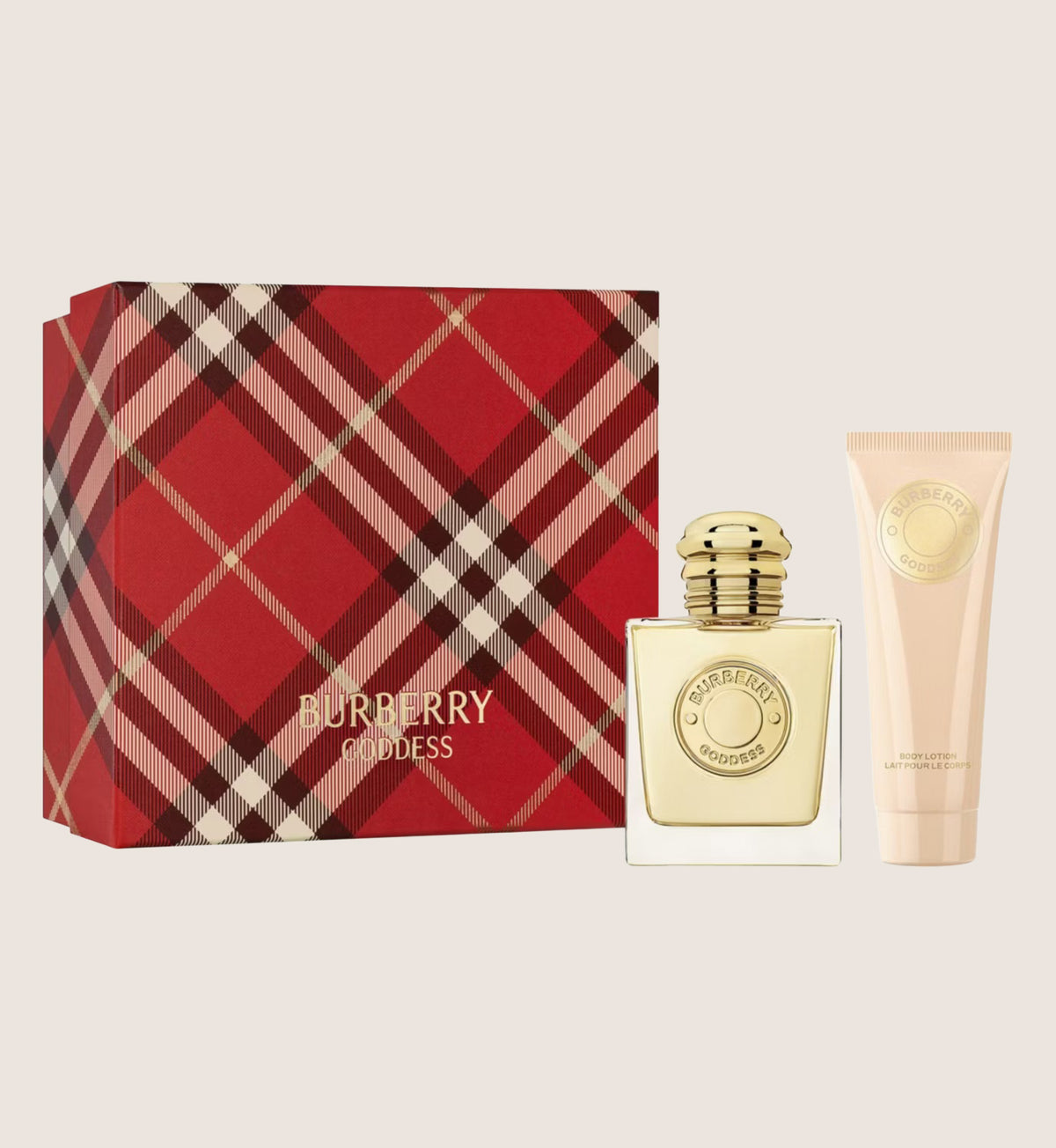 Burberry Goddess Eau De Parfum For Women And Body Lotion Duo Gift Set 50ml & 75ml Fragrance Gift Set For Her