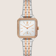 Fossil Colleen Two Tone Steel Bracelet Watch BQ3907