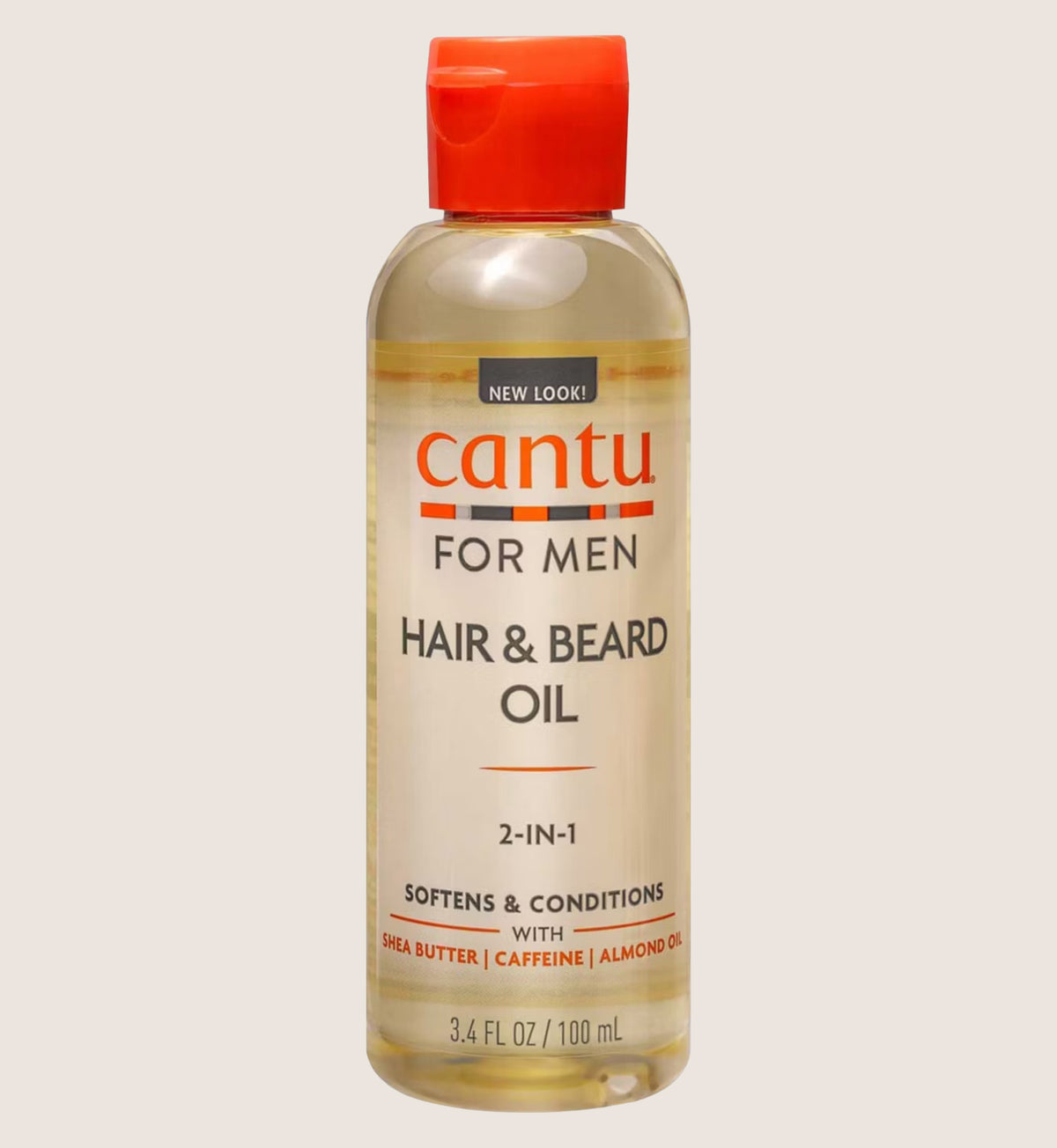 Cantu Men's Hair & Beard Oil Shea Butter & Hemp Seed Oil 100ml