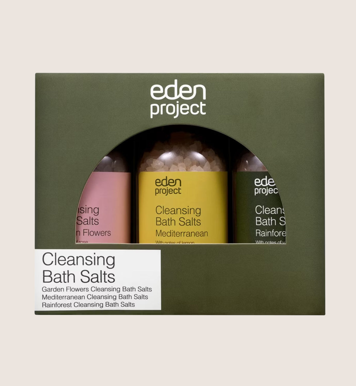 Eden Project Cleansing Bath Salts Bath & Body Gift Set For Her