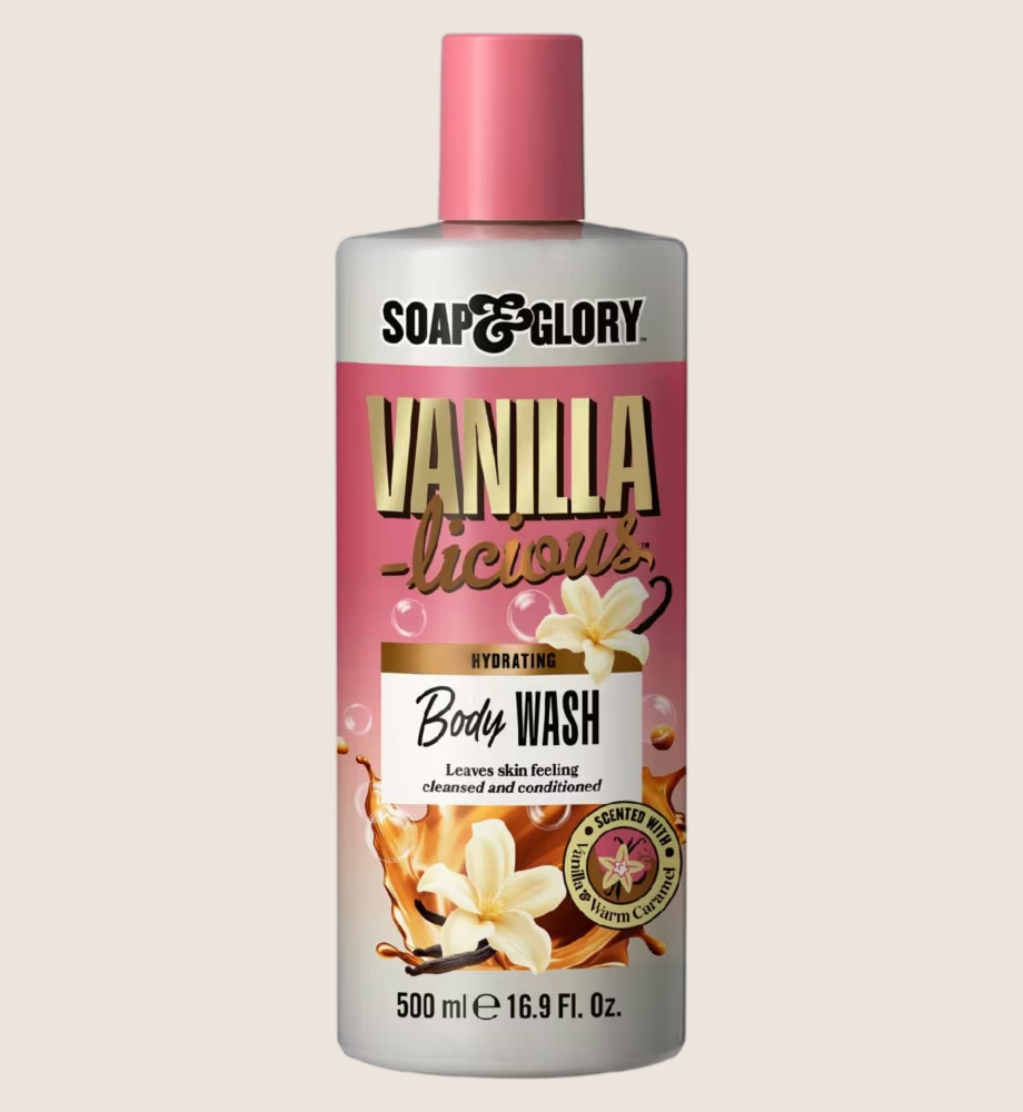 Soap & Glory Vanilla-licious Body Wash Gentle Cleanse 500ml