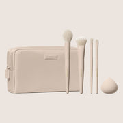 Morphe Oat Latte 5-Piece Face & Eye Brush Set Premium Formula