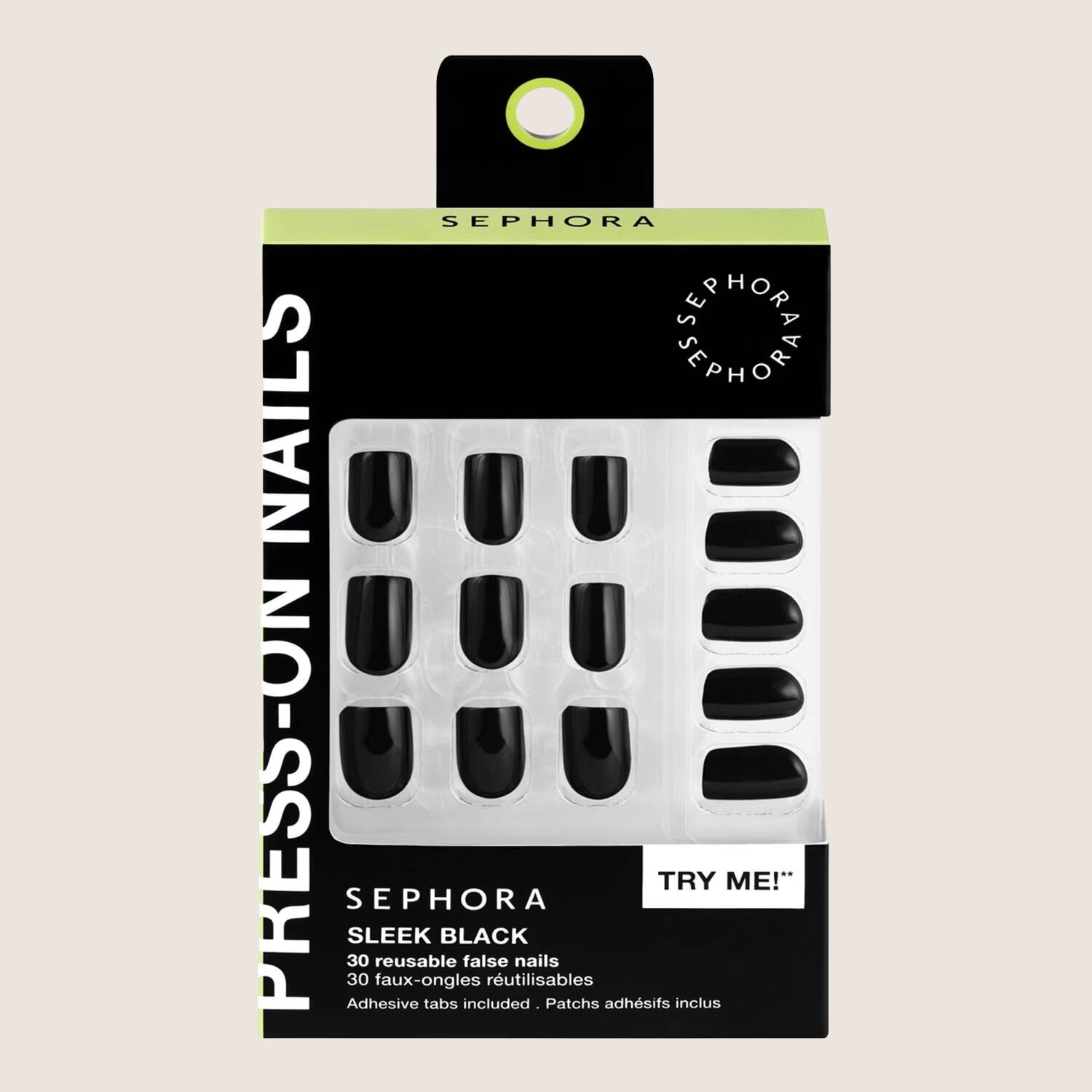Sephora Collection Press-On Nails Kit Gel-Effect Manicure x30 Nails
