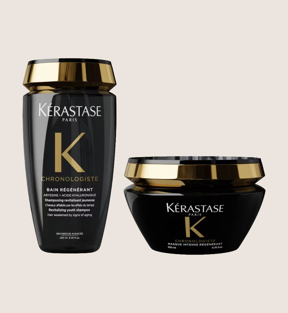 Kérastase Kerastase Chronologiste Youth Revitalising Shampoo & Masque Intense Regenerant Duo Bundle Cleansing Formula