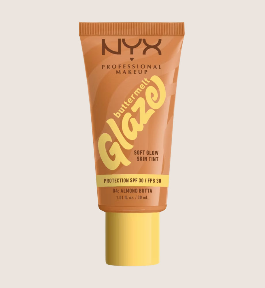 NYX Professional Makeup Buttermelt Glaze Soft Glow Skin Tint + SPF/FPS 30 Buttery Smooth Formula With SPF 30ml
