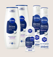 NIVEA Derma Control Female Bundle Roll-On & Deodorant Set