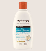 Aveeno Haircare Smoothing+ Rose Water & Chamomile Blend Shampoo Scalp Health 300ml