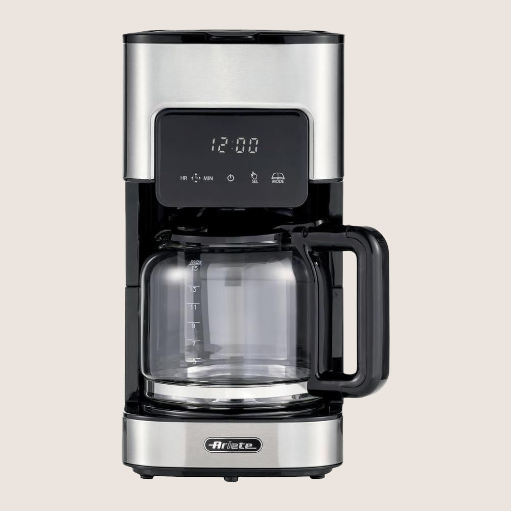 ARIETE AR1398 Filter Coffee Machine LED Touchscreen Programmable 12 Cups