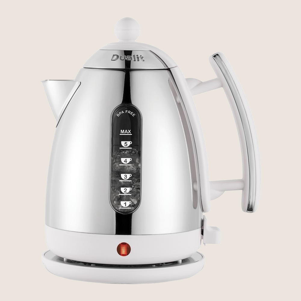 DUALIT Lite 72015 Jug Kettle with Interchangeable Side Panels 1.5L - White
