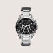 Armani Exchange Men's Dress Watch Silver Dial Steel Bracelet AX2600