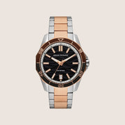 Armani Exchange Men's Dress Watch Two-Tone Steel Bracelet Analogue AX1962