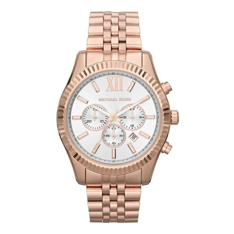 Lexington Chronograph Rose Gold MK8313