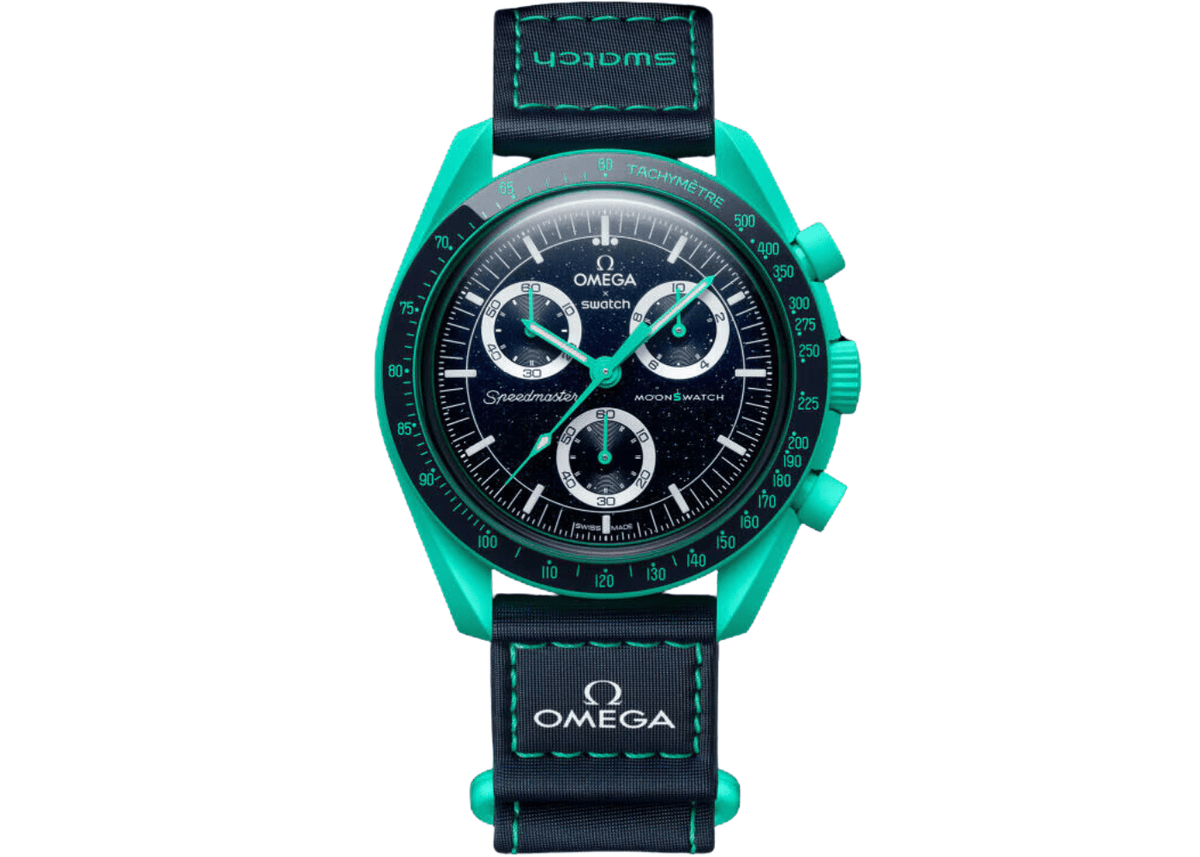 Bioceramic Moonswatch Mission to Earth - Polar Lights (SO33L103)