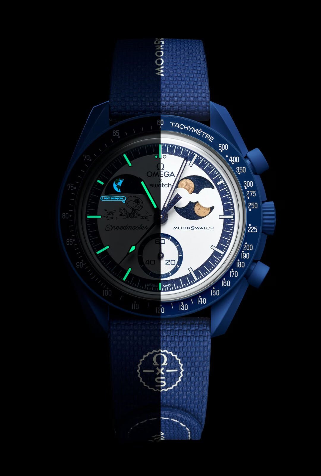 Moonswatch Mission To Earthphase Moonshine Gold (SO33N701L)