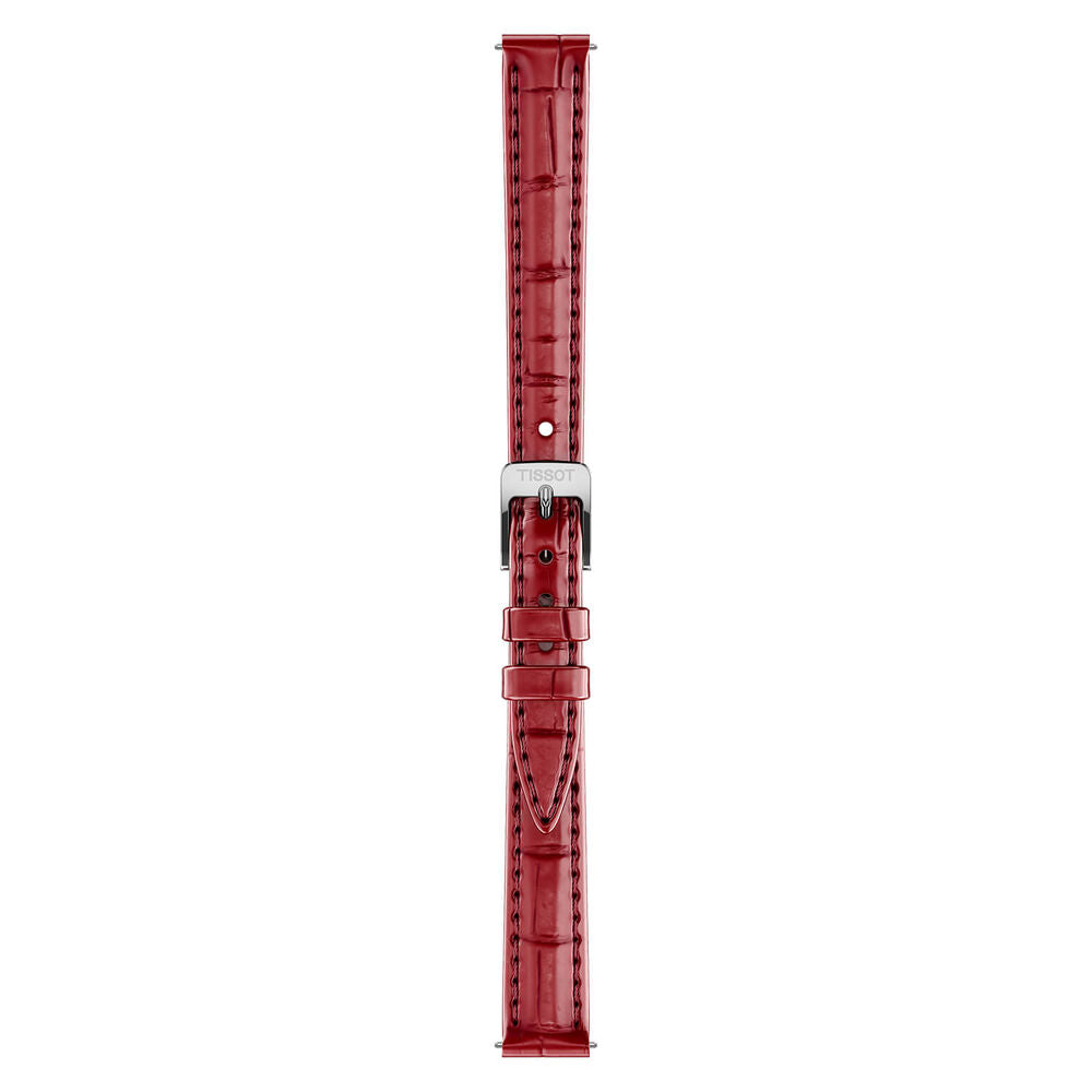 Tissot SRV 30mm Red Dial Leather Strap Watch
MPN: T1601101642300